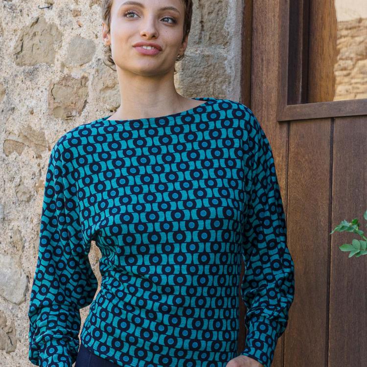 TOP CELINE gambi azul