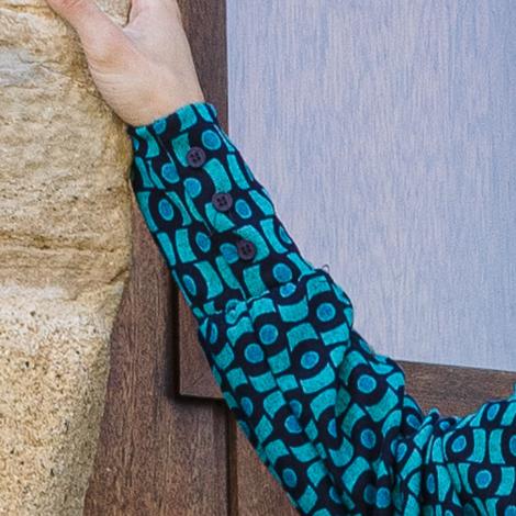 TOP CELINE gambi azul