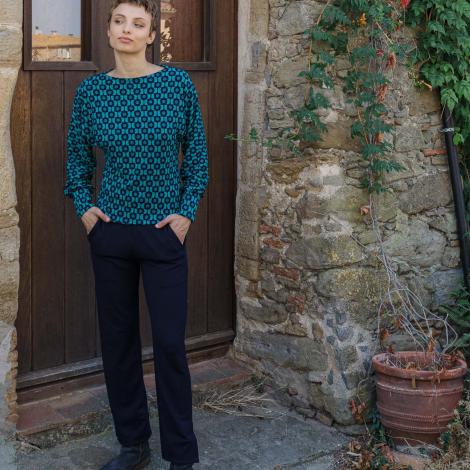 TOP CELINE gambi azul