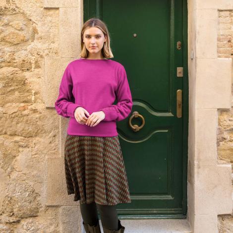 TOP CELINE liso knit