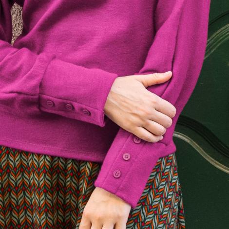 TOP CELINE liso knit
