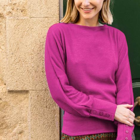 TOP CELINE liso knit