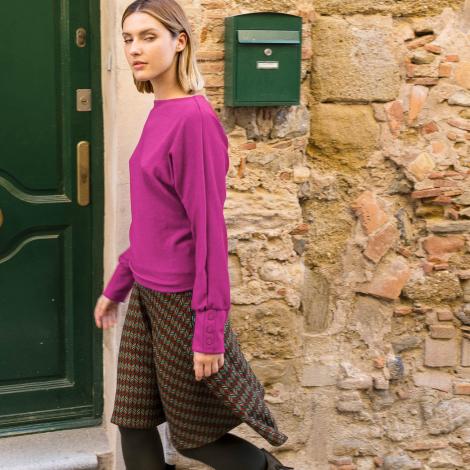TOP CELINE liso knit
