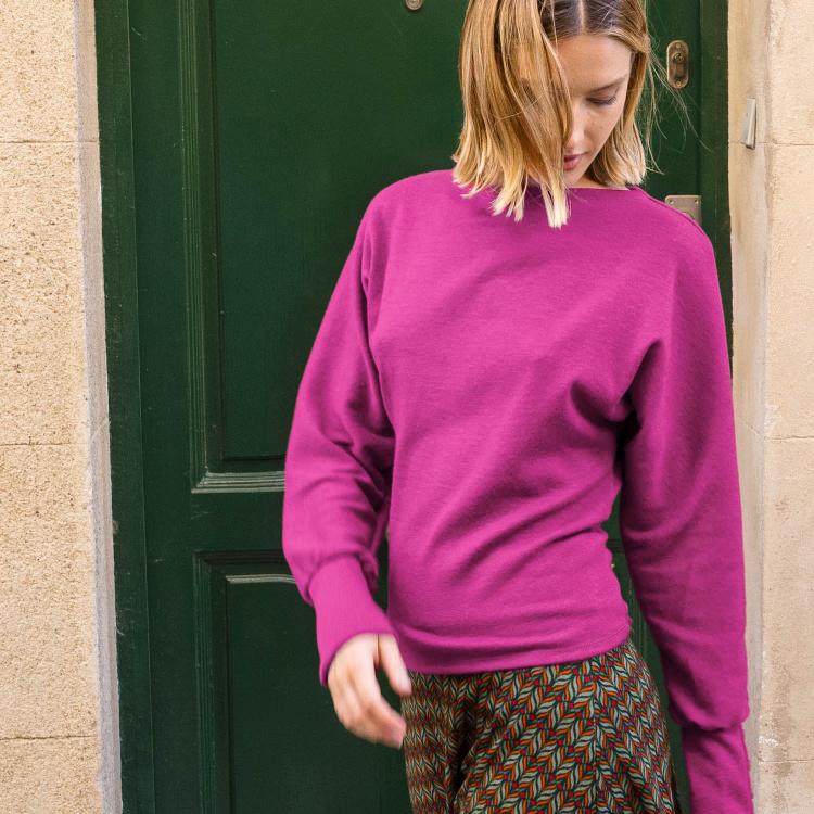 TOP CELINE liso knit