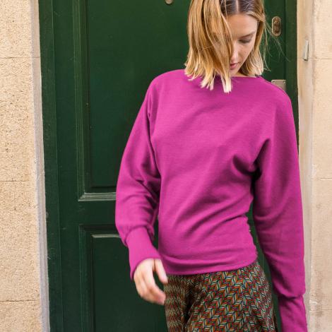 TOP CELINE liso knit