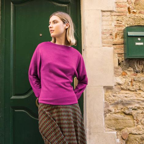 TOP CELINE liso knit