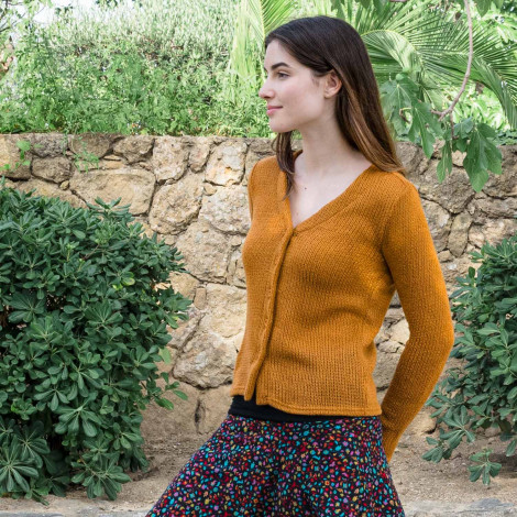 CHAQUETA REBECA lisa knit