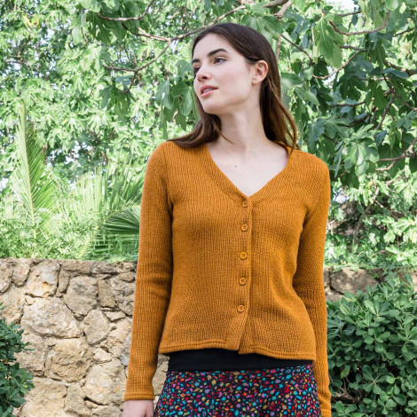 CHAQUETA REBECA lisa knit