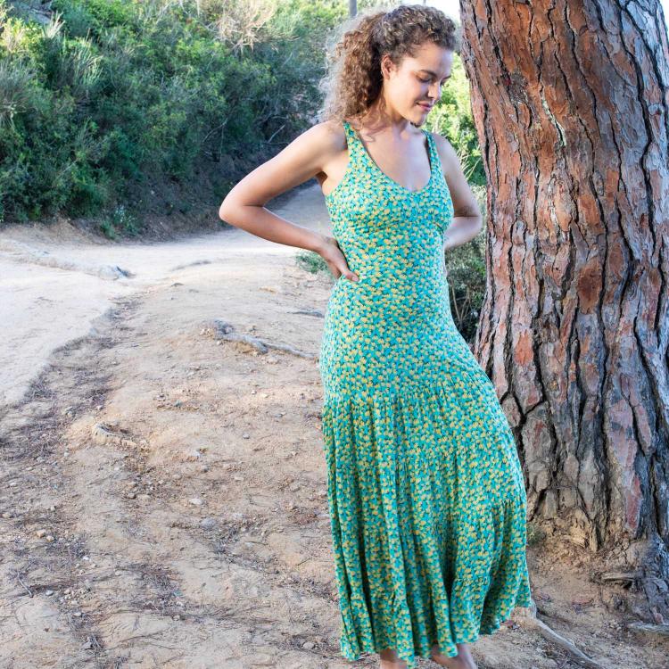 VESTIDO QUERALT largo isan