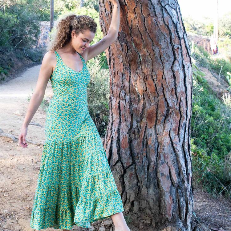 VESTIDO QUERALT largo isan