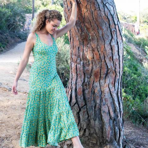 VESTIDO QUERALT largo isan