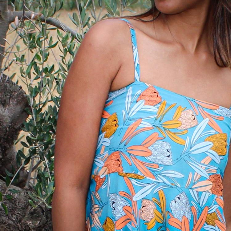 FALDA VESTIDO SANTI tulipa
