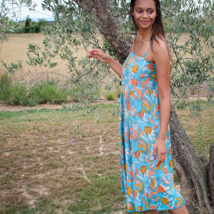 FALDA VESTIDO SANTI tulipa