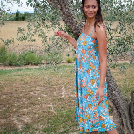 FALDA VESTIDO SANTI tulipa