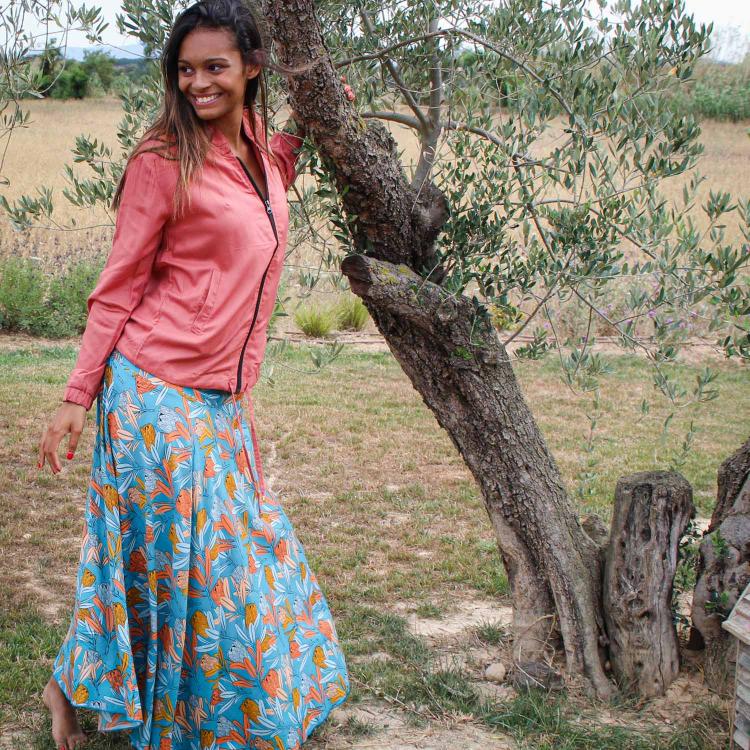 FALDA VESTIDO SANTI tulipa