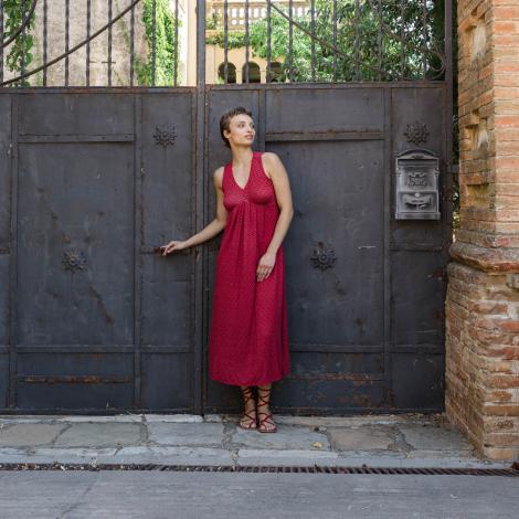 VESTIDO ELINA largo tapy