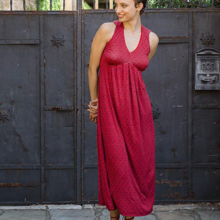 VESTIDO ELINA largo tapy