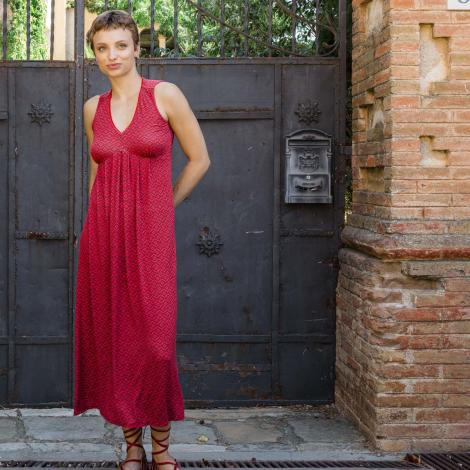 VESTIDO ELINA largo tapy