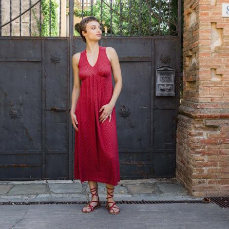 VESTIDO ELINA largo tapy