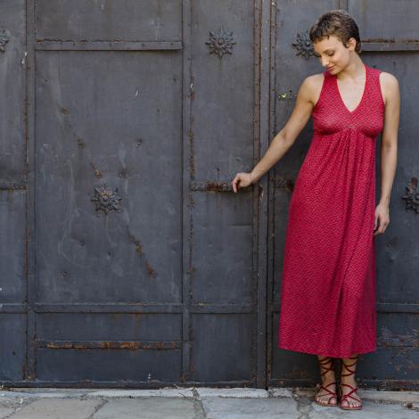 VESTIDO ELINA largo tapy