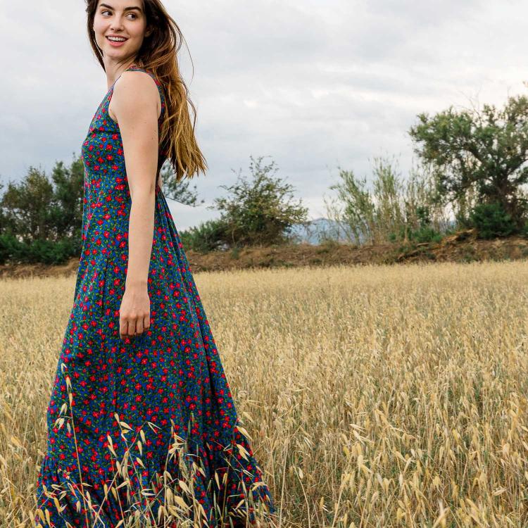 Vestido MIRANDA largo Sandy