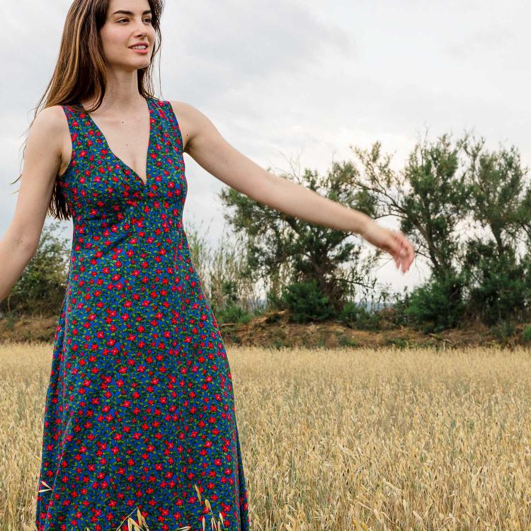 Vestido MIRANDA largo Sandy