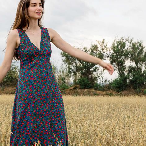 Vestido MIRANDA largo Sandy