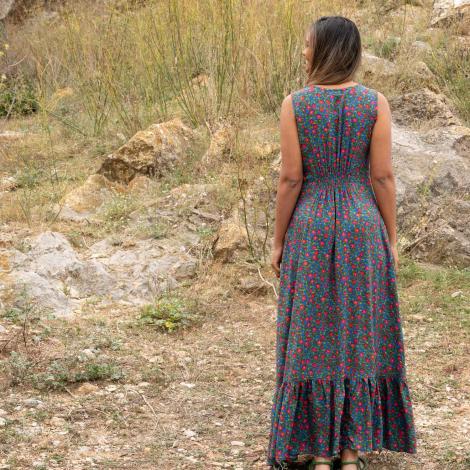 Vestido MIRANDA largo Sandy
