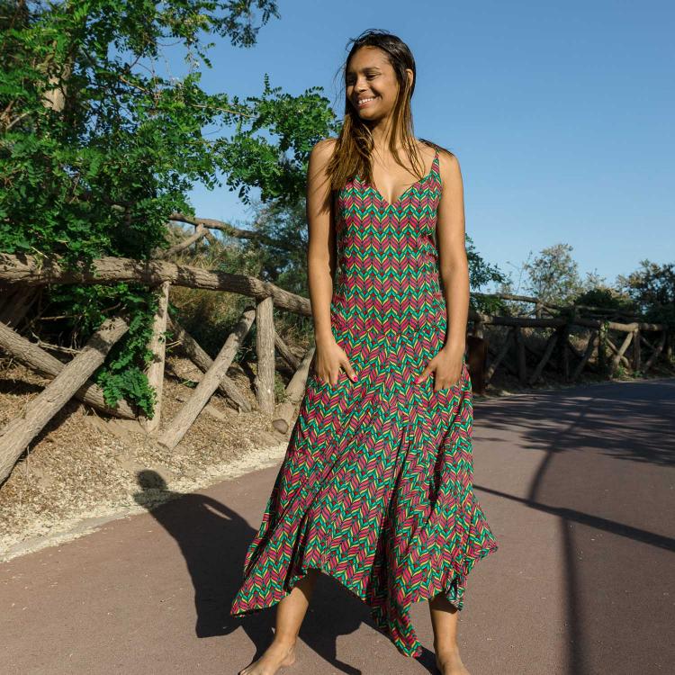 Vestido FUNKY Wheat