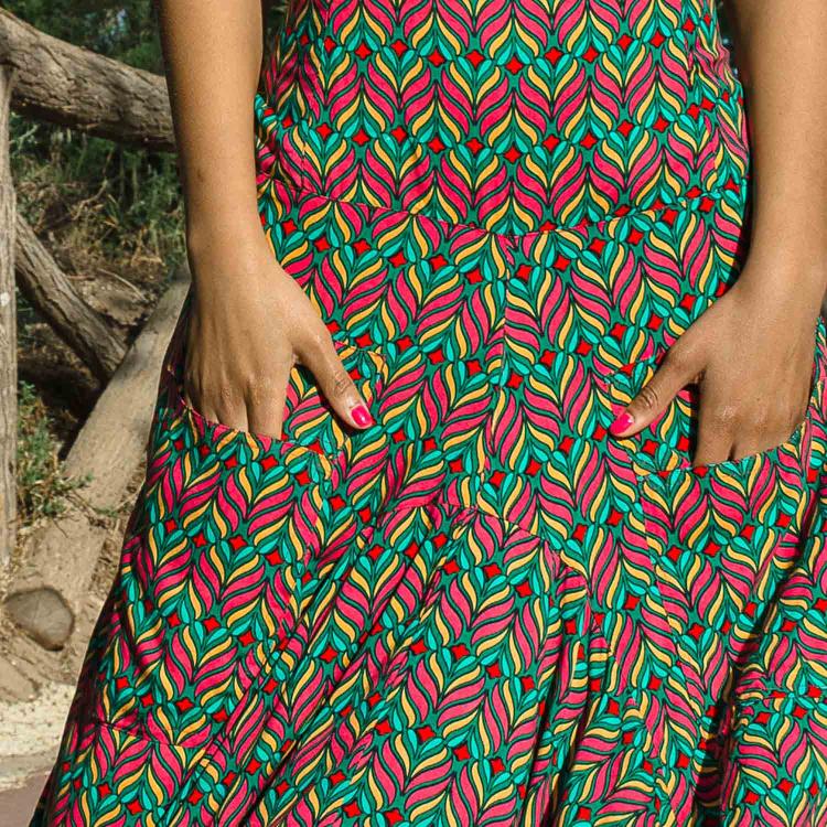 Vestido FUNKY Wheat