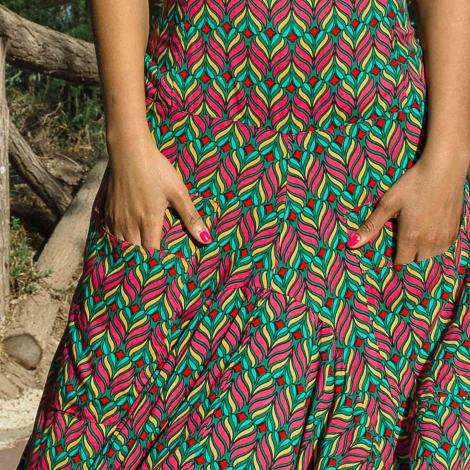 Vestido FUNKY Wheat