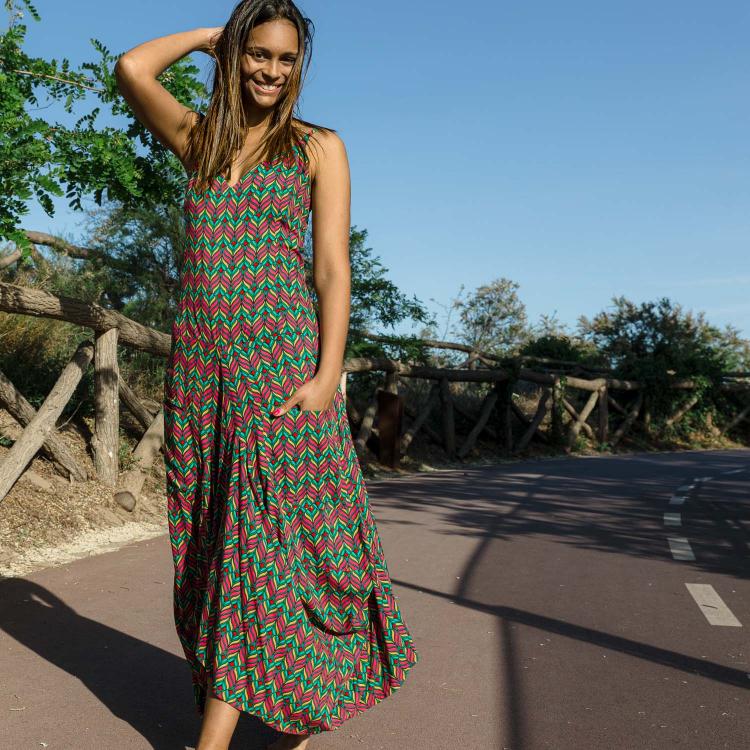 Vestido FUNKY Wheat