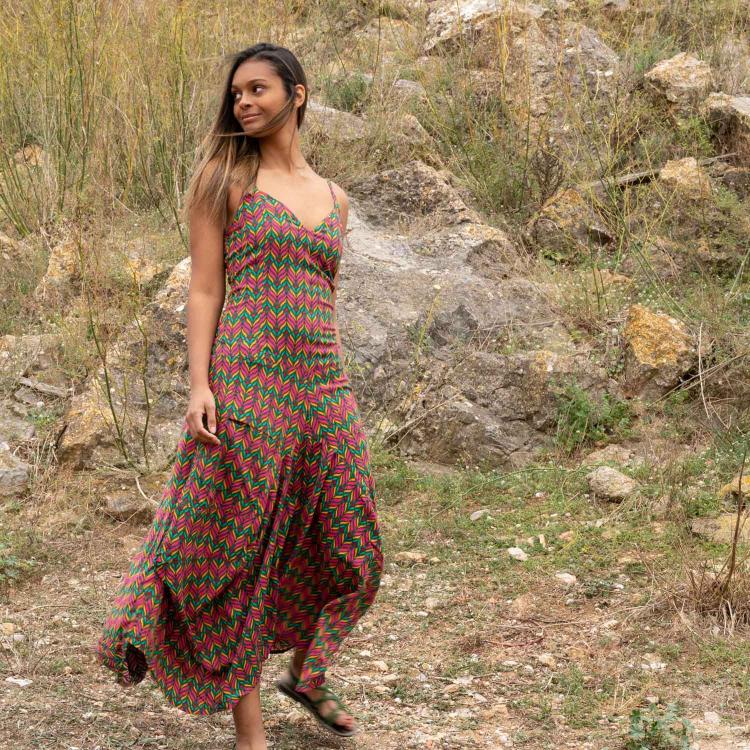 Vestido FUNKY Wheat
