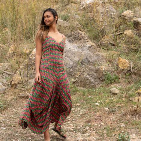 Vestido FUNKY Wheat