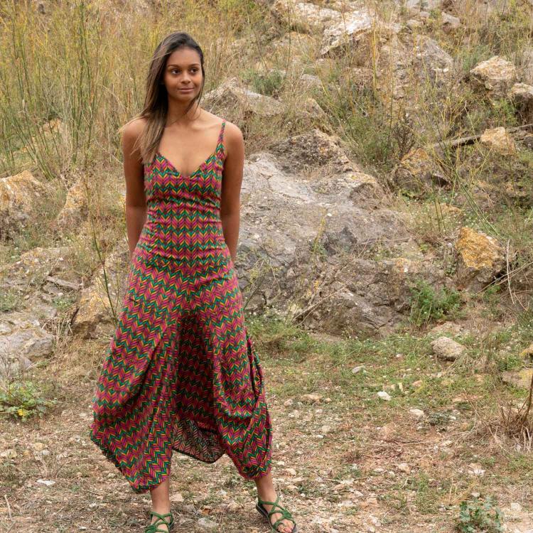 Vestido FUNKY Wheat