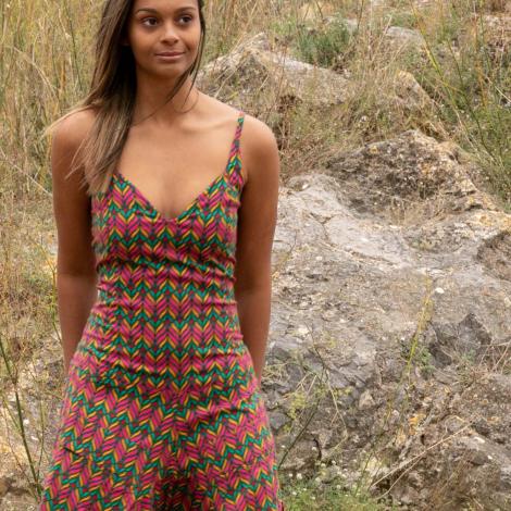 Vestido FUNKY Wheat