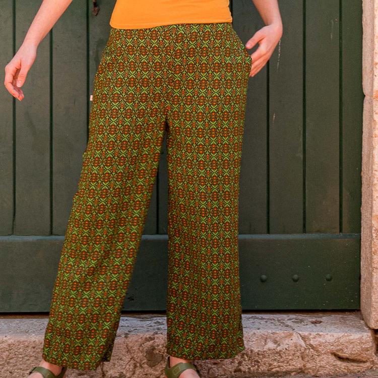 PANTALON MARTINA tavi verde