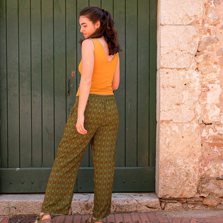 PANTALON MARTINA tavi verde