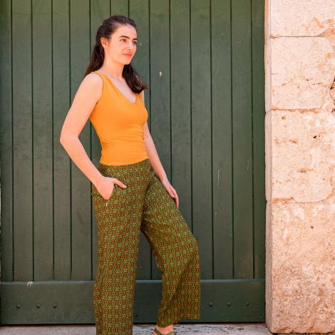 PANTALON MARTINA tavi verde