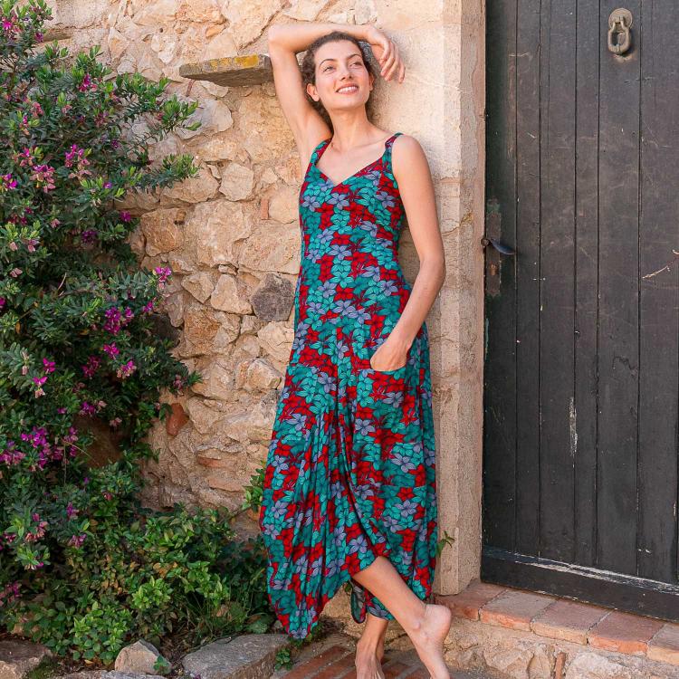 VESTIDO FUNKY largo ALOA