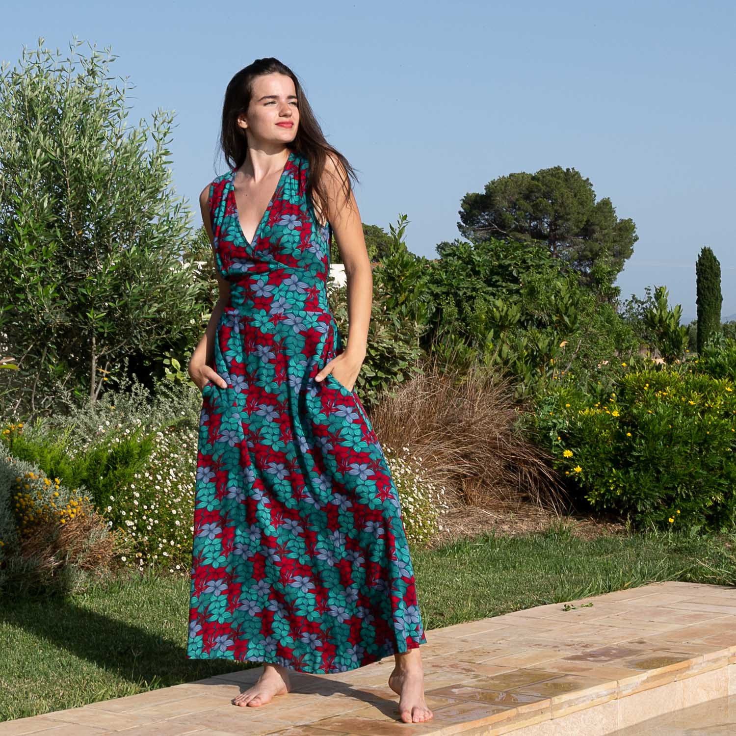 VESTIDO BLAI largo aloa