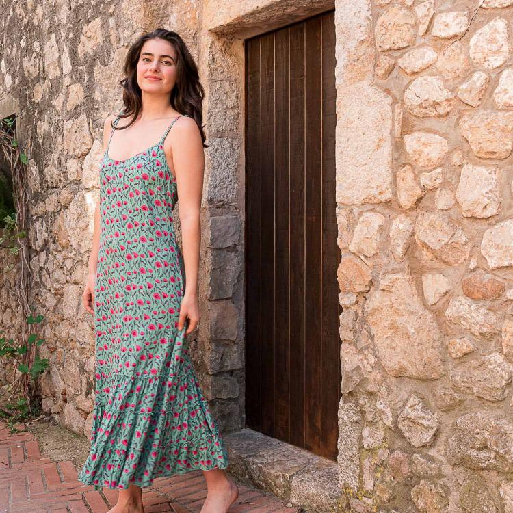 VESTIDO YAMUNA largo talia
