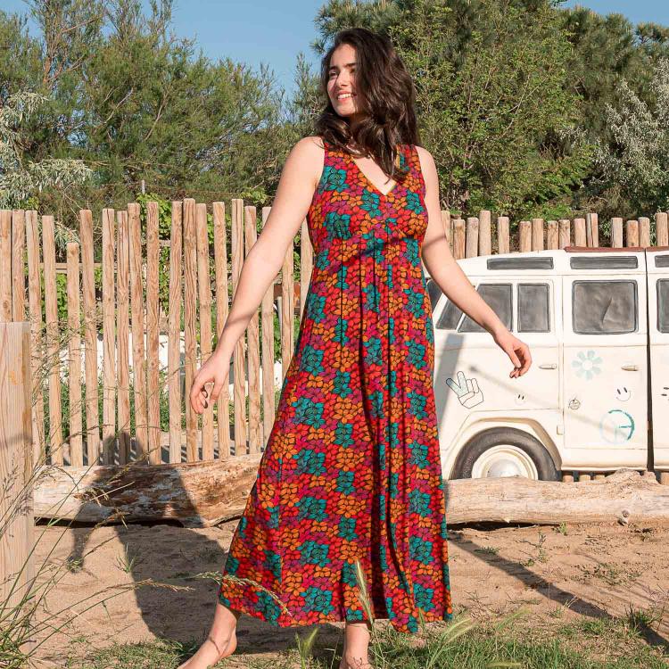 VESTIDO ELINA largo aloa