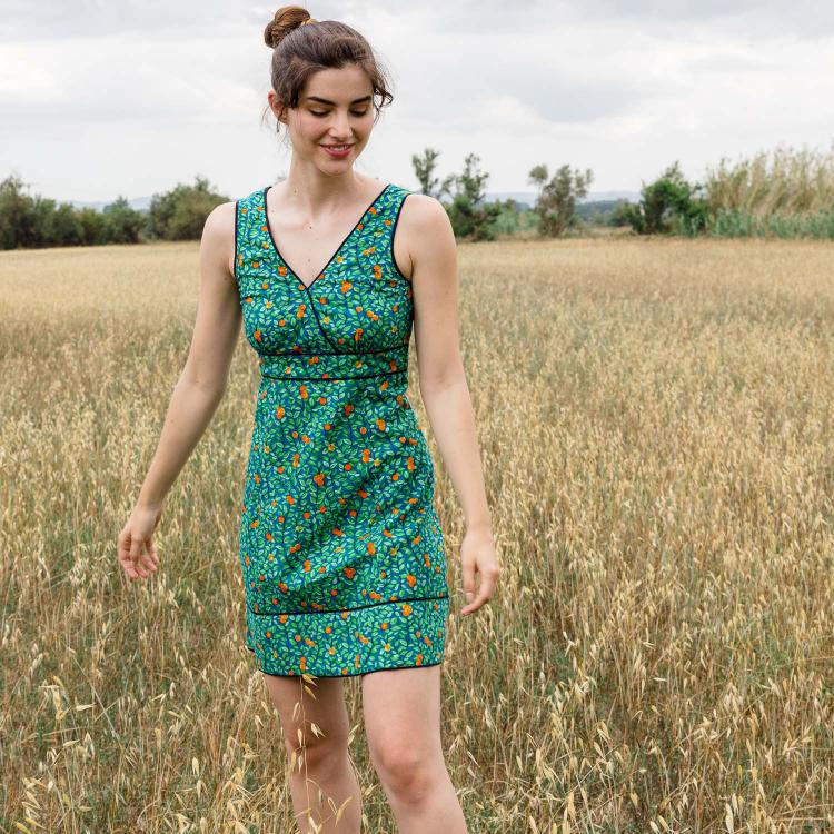 Vestido LAXMI Fruit azul