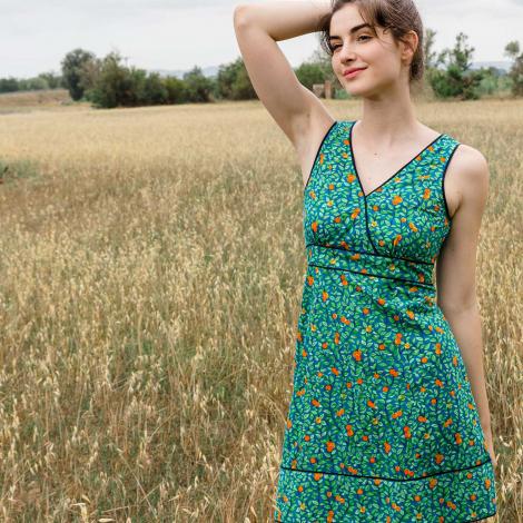 Vestido LAXMI Fruit azul