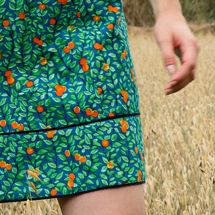 Vestido LAXMI Fruit azul