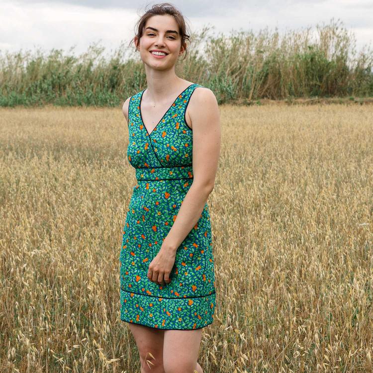 Vestido LAXMI Fruit azul