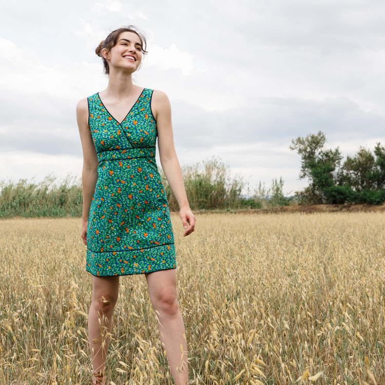 Vestido LAXMI Fruit azul