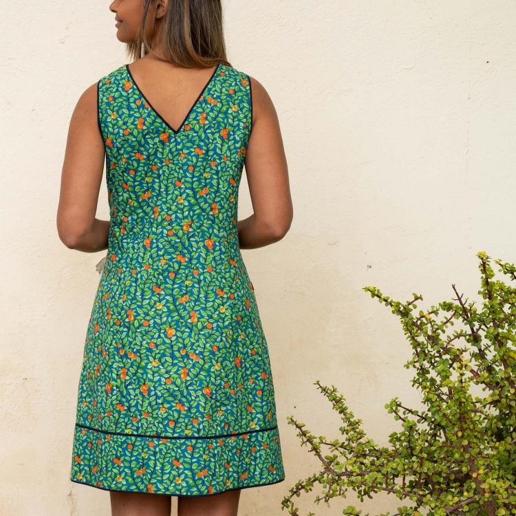 Vestido LAXMI Fruit azul
