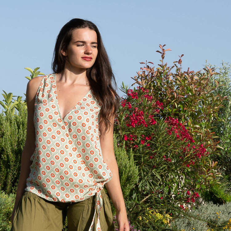 Top LENNY Roman crema